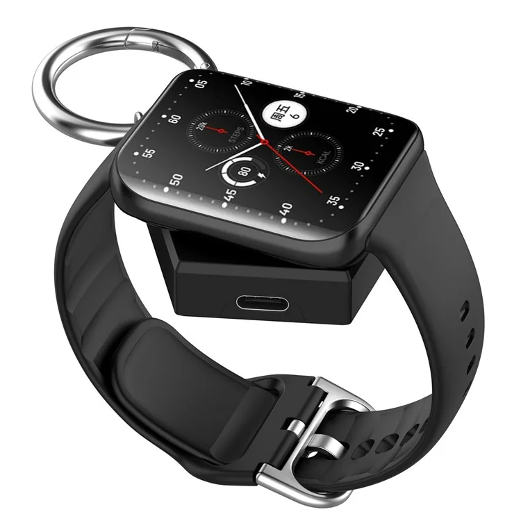 For Oppo Watch X / Watch X2 Mini / OnePlus Watch 2 Charging Dock Magnetic Watch Charger - Black