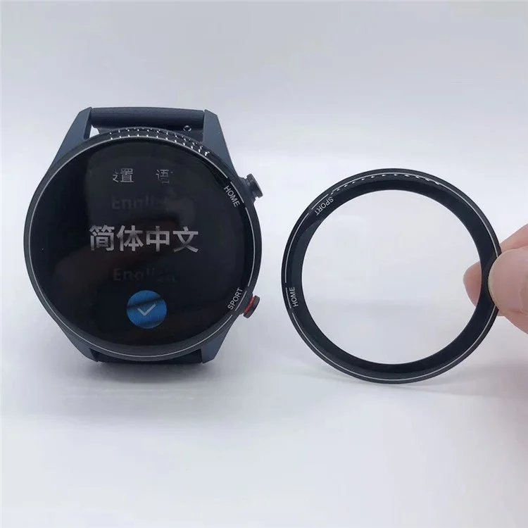 1 pezzo per Xiaomi Mi Watch Color Sports Protezione dello schermo 3D curvo in PET anticalcare Pellicola protettiva per lo schermo