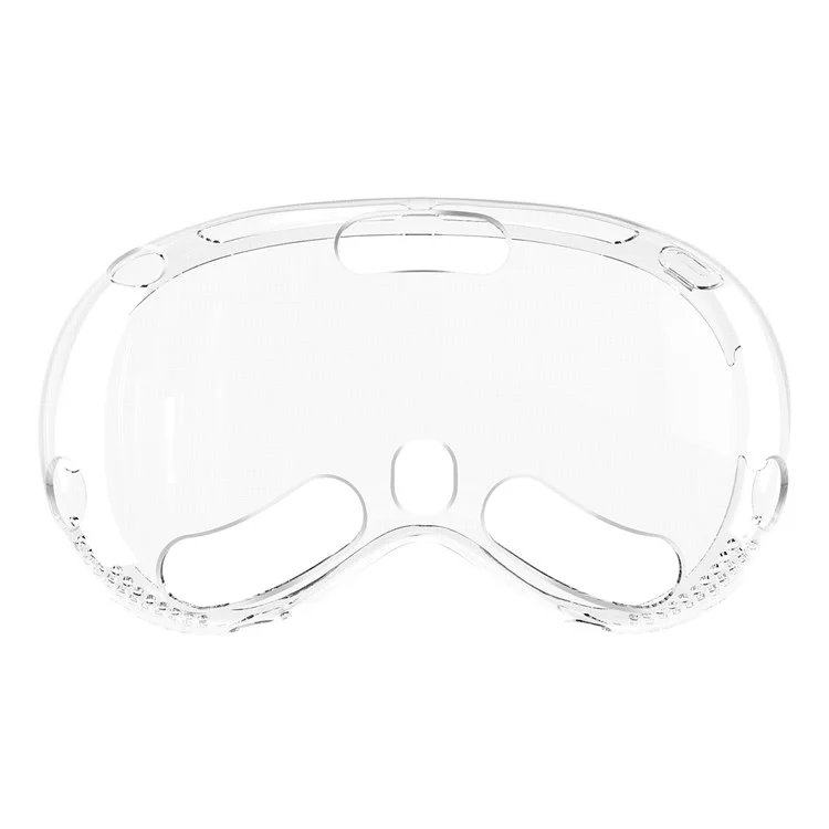 Pour Étui de Protection Apple Vision Pro en TPU Doux-Épiderme - Transparent