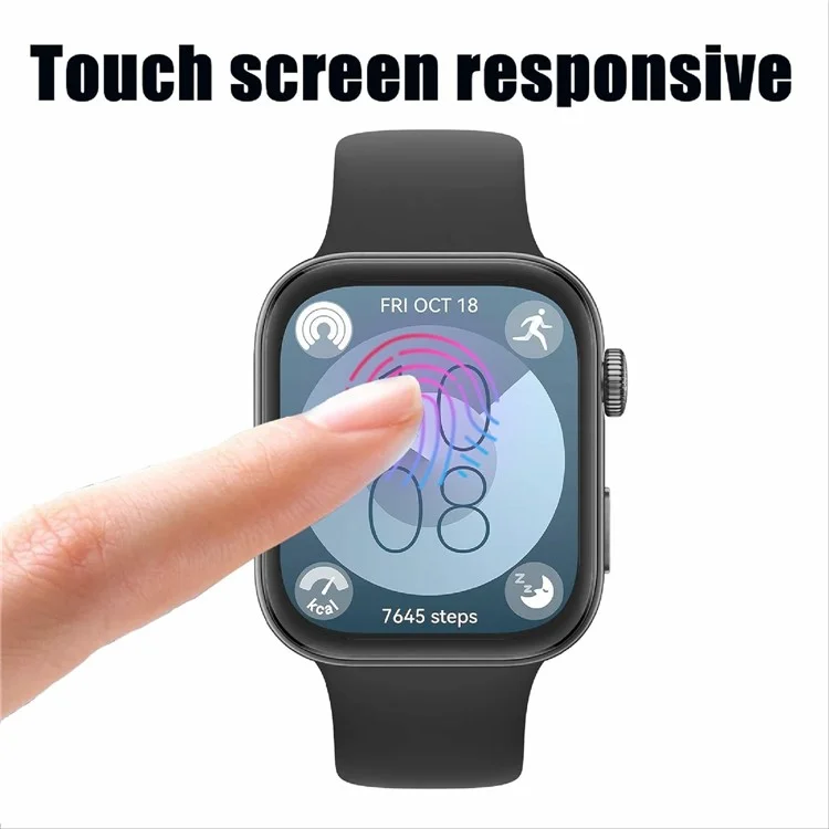 Für Huawei Watch Fit 3 Kratzfester Film TPU 3D Smartwatch-Bildschirmschutz