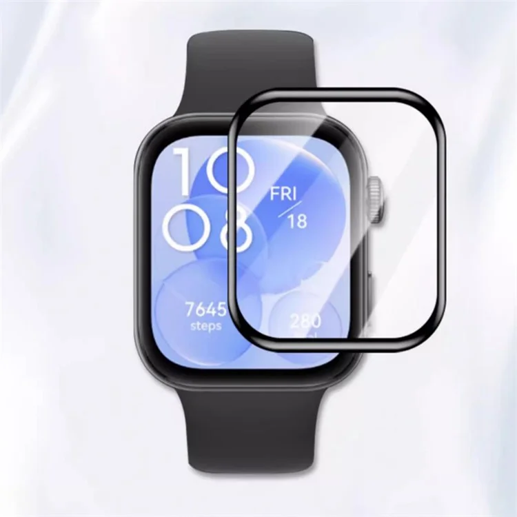 Für Huawei Watch Fit 3 Kratzfester Film TPU 3D Smartwatch-Bildschirmschutz