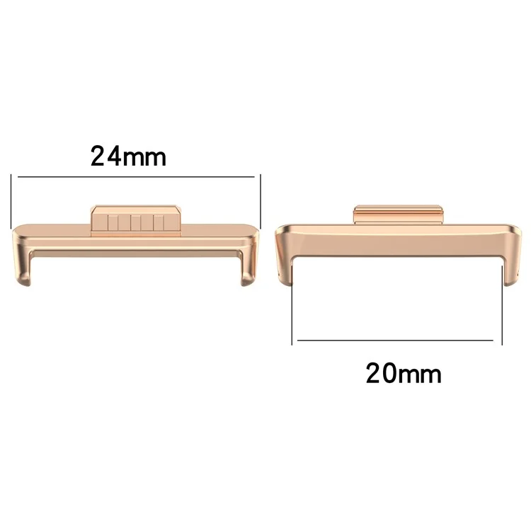 1 Pair For Huawei Watch Fit 3 Watch Strap Metal Connector 20mm Wrist Band Adapter