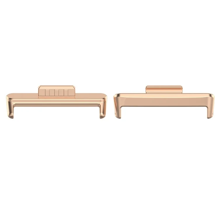1 Paar für Huawei Watch Fit 3 Watch Strap Connector 20mm Armband Metall Adapter - Roségold