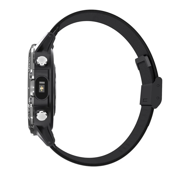 P8 De 1,3 Pouce Couleur À Écran Tactile À Écran Tactile De La Surveillance De La Santé Imperméable Bluetooth Smart Watch - Noir