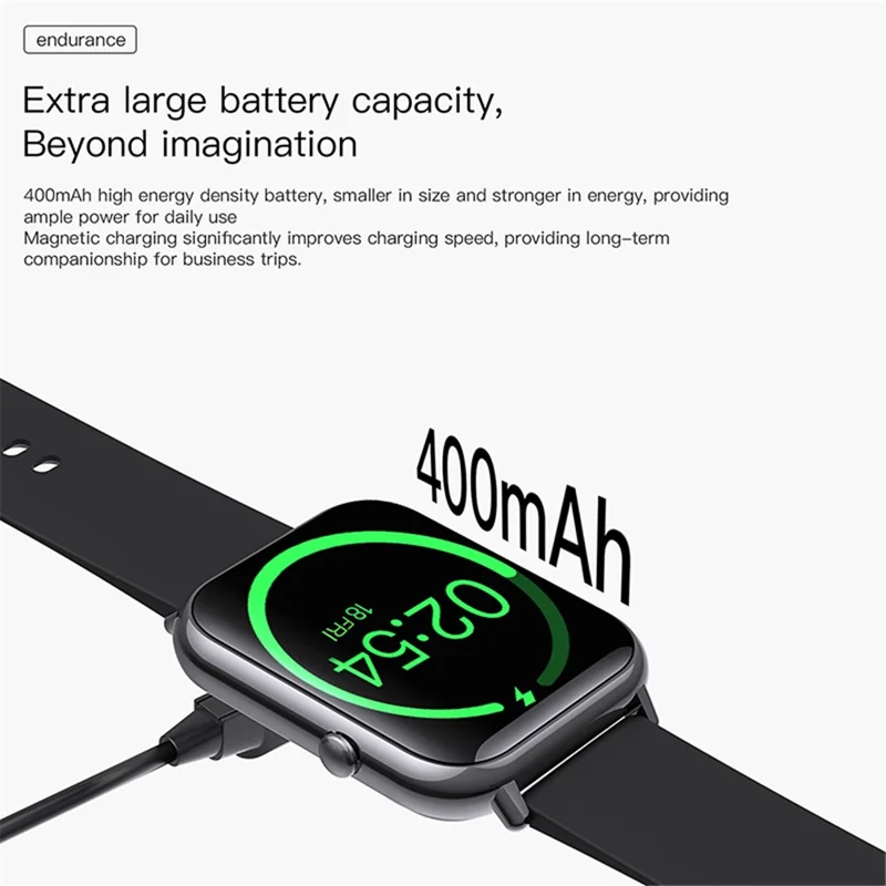 Q19 Pro Max Bluetooth-compatible Calling Smart Watch Heart Rate Sleep Monitoring Fitness Tracker Smart Bracelet - White