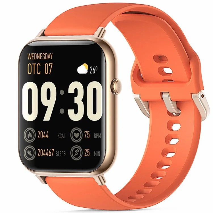 Q19 Pro Max Bluetooth Aufrufen Smart Watch Heart Free Sleep Monitoring Fitness Tracker Smart Bracelet - Orange