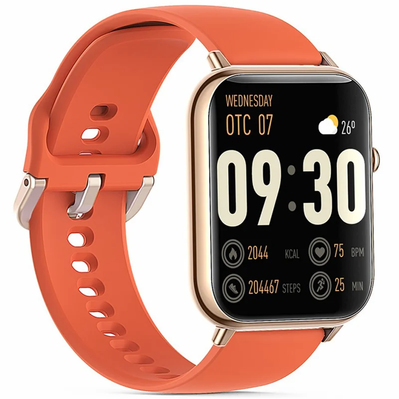 Q19 Pro Max Bluetooth Aufrufen Smart Watch Heart Free Sleep Monitoring Fitness Tracker Smart Bracelet - Orange