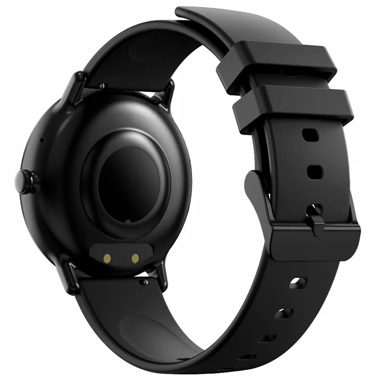 Y86 Sports Smart Watch 1.43-Zoll AMOLED-Bildschirm Herzfrequenz-Blutsauerstoffmonitor, Silikonarmband - Schwarz