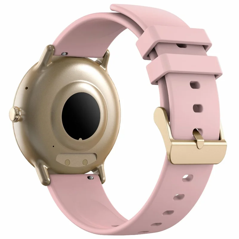 Y86 Sports Smart Watch 1.43-inch AMOLED Screen Heart Rate Blood Oxygen Monitor, Silicone Strap - Pink