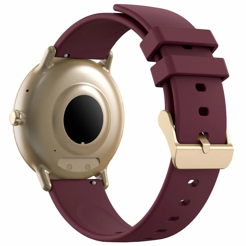 Y86 Sports Smart Watch 1.43-inch AMOLED Screen Heart Rate Blood Oxygen Monitor, Silicone Strap - Purple