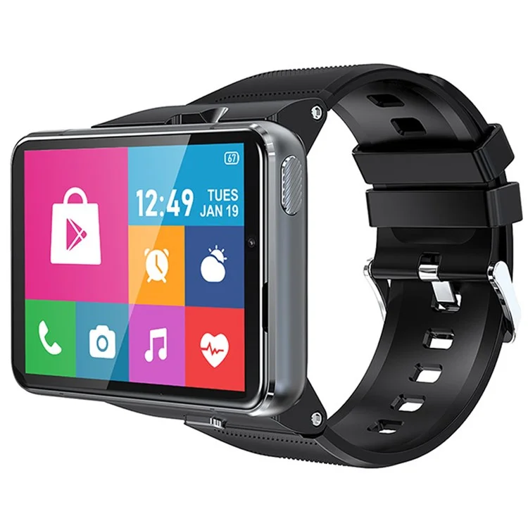 UNIWA DM200 4GB+64GB Smart Watch 2.88 pulgadas Pantalla Cámara 4G Llamada de teléfono Pulsera