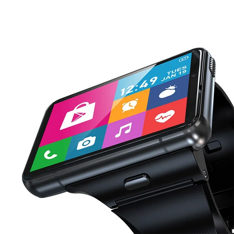 UNIWA DM200 4GB+64GB Smart Watch 2.88 pulgadas Pantalla Cámara 4G Llamada de teléfono Pulsera