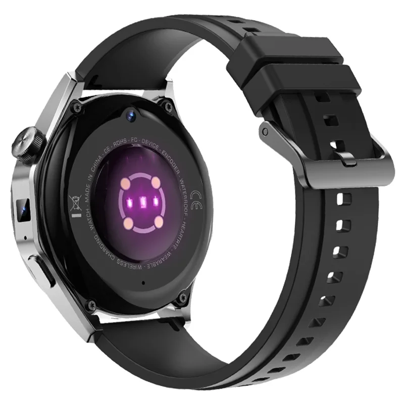 K10 Android 8.1 HD Caméra Double Montre Intelligente GPS Support Appels Mondiaux 4G, 2+32Go (Version Europe / Asie / Afrique) - Noir