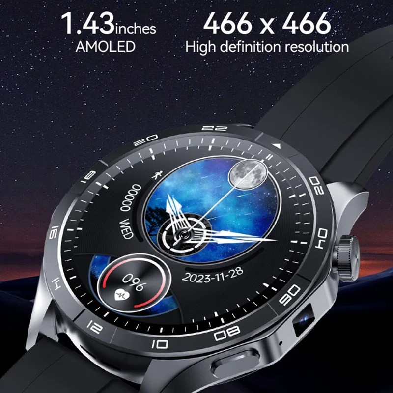 K10 Android 8.1 HD Caméra Double Montre Intelligente GPS Support Appels Mondiaux 4G, 2+32Go (Version Europe / Asie / Afrique) - Noir