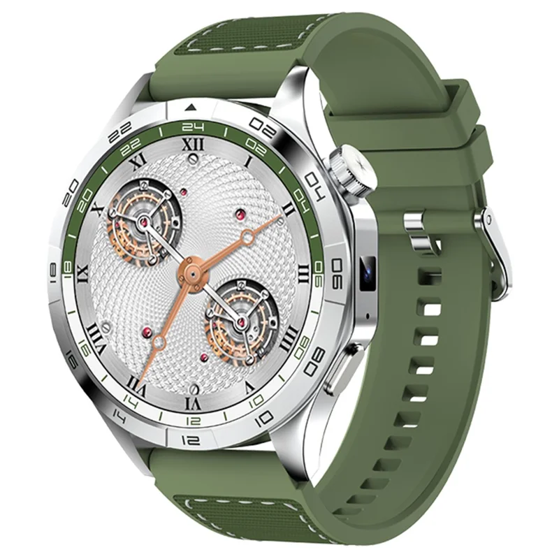 K10 Android 8.1 HD Dual Camera GPS Smart Watch Support 4G Global Calls, 2+32GB (Versione Europa / Asia / Africa) - Argento