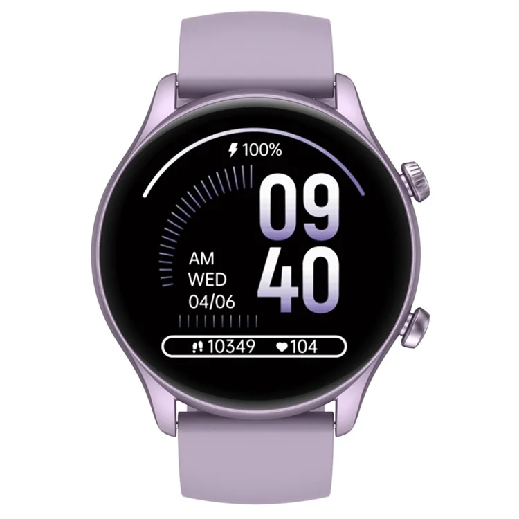 ZEBLAZE Btalk 3 Plus 1.39-inch Bluetooth-compatible Call Smart Watch Heart Rate Monitor Sports Bracelet - Purple