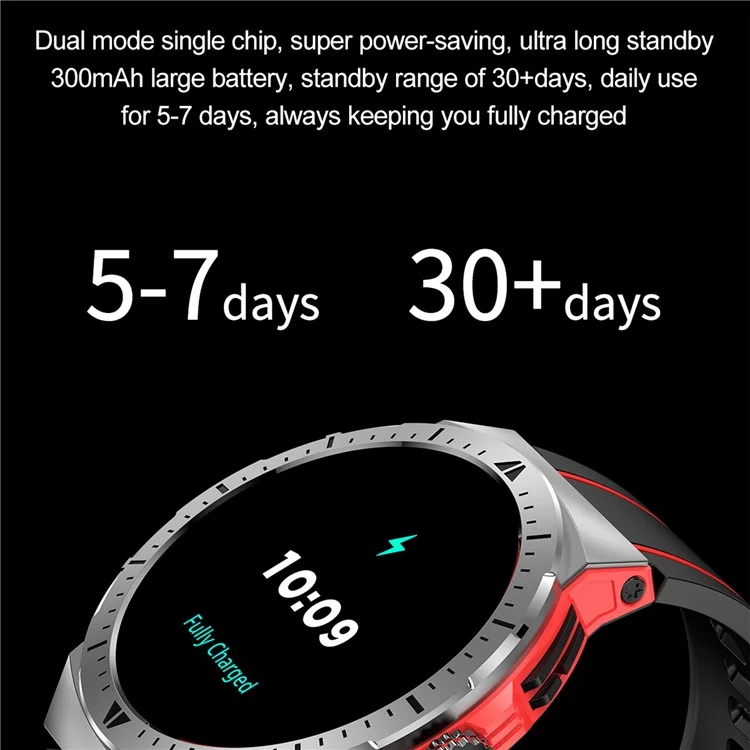 HK52 Smartwatch con display AMOLED da 1,43 pollici, chiamata Bluetooth, modalità sport multiple e bracciale - Arancione