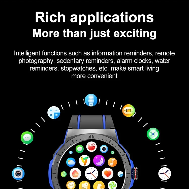 HK52 Smartwatch con display AMOLED da 1,43 pollici, chiamata Bluetooth, modalità sport multiple e bracciale - Arancione