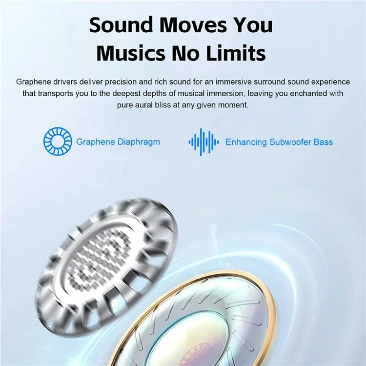 GT95 Smart Watch Earphone Bluetooth-compatible Call 1.53 inch Screen Fitness Tracker Heart Rate Monitor - Silver