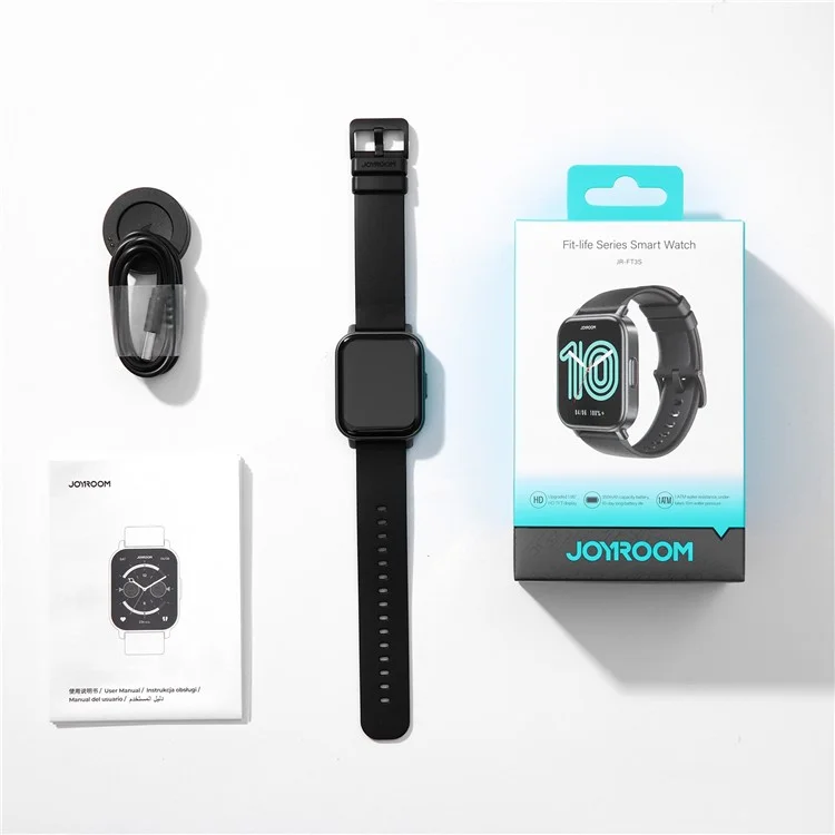 JOYROOM Fit-Life JR-FT3S 1.96-inch Bluetooth-compatible Call Smart Watch Heart Rate Health Monitoring Sports Watch - Tarnish