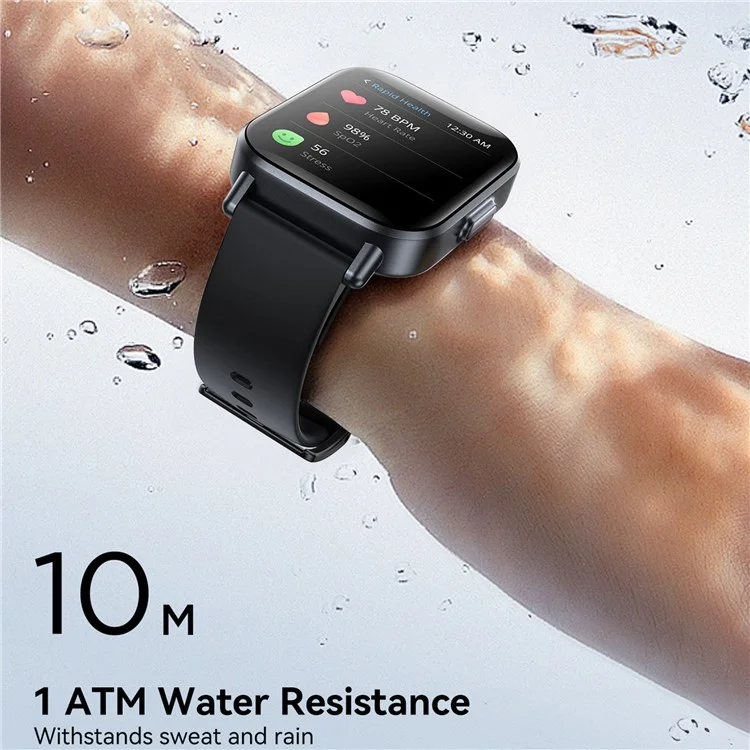 JOYROOM Fit-Life JR-FT3S 1.96-inch Bluetooth-compatible Call Smart Watch Heart Rate Health Monitoring Sports Watch - Tarnish