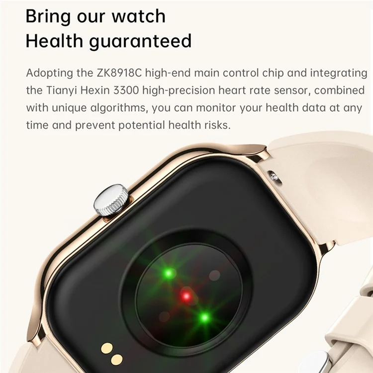 Z49 gtS4 2.01-inch Screen Smart Watch Bluetooth-compatible Call Heart Rate Sleep Health Monitoring Sports Watch - Black