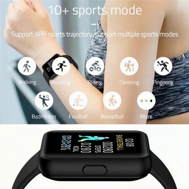 W23-A Heart Rate Monitoring Smart Watch Bluetooth-compatible Call Bracelet Fitness Tracker Wrist Bracelet