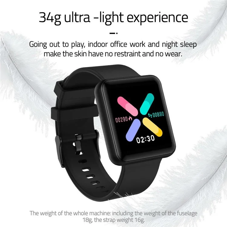 W23-A Heart Rate Monitoring Smart Watch Bluetooth-compatible Call Bracelet Fitness Tracker Wrist Bracelet