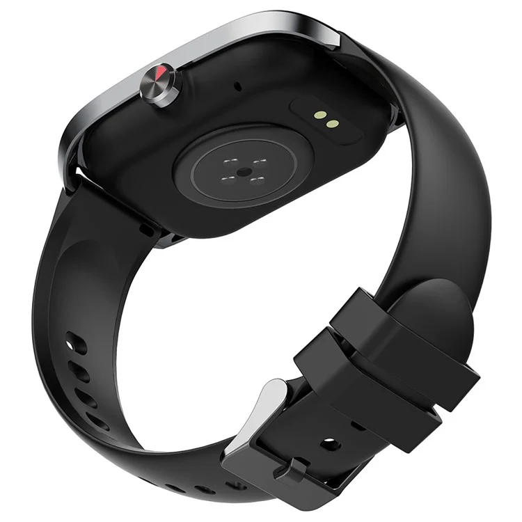 JX631 Écran Courbe Smart Watch Fitness Tracker Moniteur de Fréquence Cardiaque Support Bluetooth Call - Noir