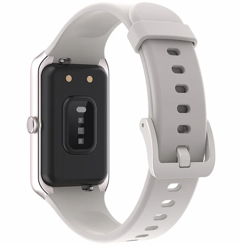 Montre connectée C82 de 1,47 pouce - Fréquence cardiaque, tension artérielle, température corporelle, surveillance de la santé, bracelet de sport - Starlight