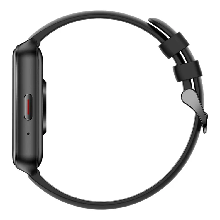 H37 1.57-inch Square Screen Bluetooth-compatible Call Smart Watch Heart Rate Blood Oxygen Monitor Sports Watch - Black