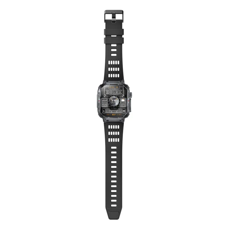 S320B 2,02 Polegadas Bluetooth Call Smart Watch Health Monitoring Compass Função de Esportes à Prova D'água
