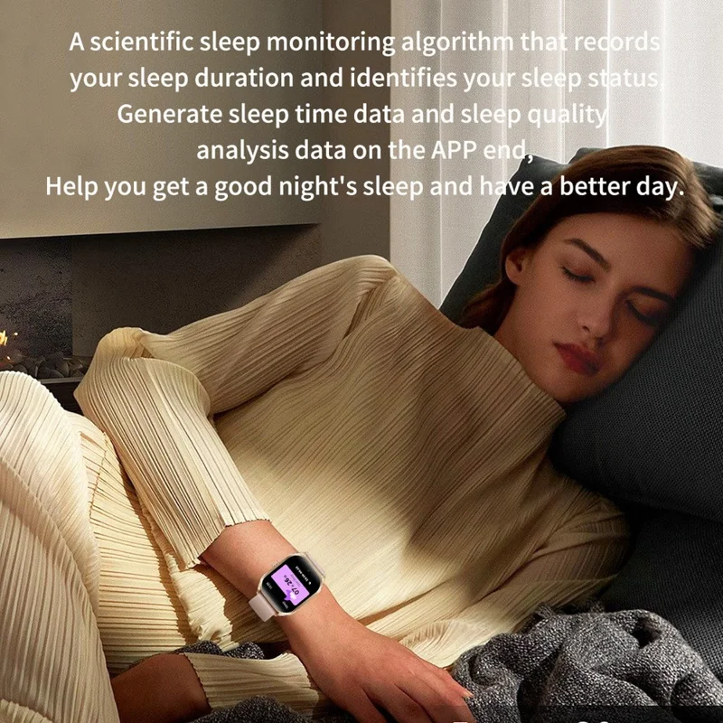 H35 2.02-inch Heart Rate Blood Pressure Monitoring Smart Watch Bluetooth-compatible Call Smart Bracelet - Gold