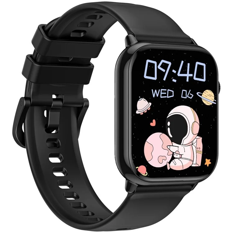 HD15 1.75-inch Touch Screen Women Waterproof Bluetooth-compatible Calling Smart Watch Fitness Tracker Smart Bracelet - Black