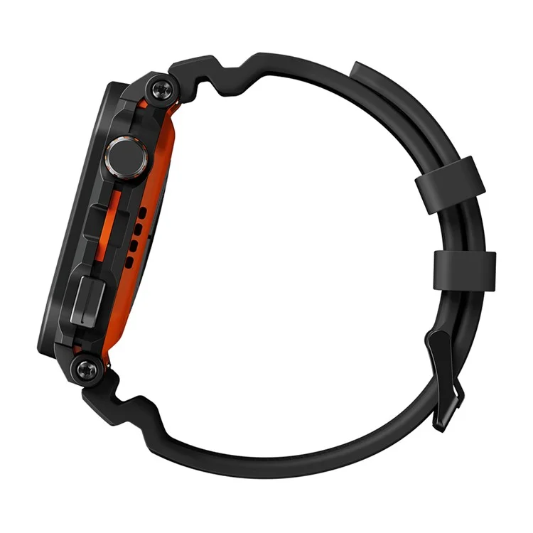 Zeblaze Ares GPS 1.75 Pulgadas Bluetooth Llama Smart Watch GPS Posicionamiento Monitoreo de Salud Sports Watch - Negro