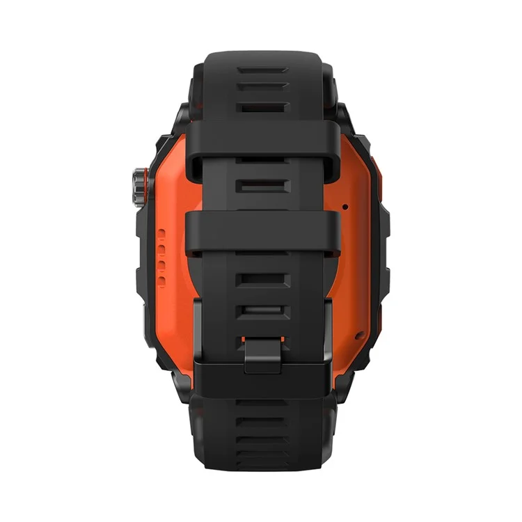 Zeblaze Ares GPS 1.75 Pulgadas Bluetooth Llama Smart Watch GPS Posicionamiento Monitoreo de Salud Sports Watch - Negro