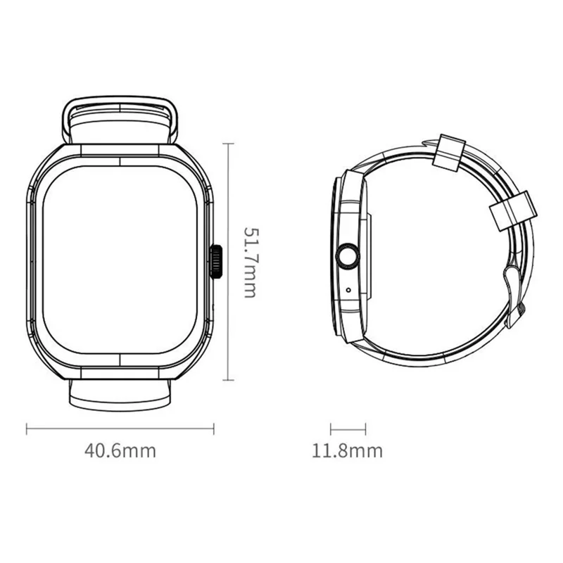 AWEI H46 Monitoraggio Cardiaco Impermeabile Smart Watch Sports Bracciale Fitness Tracker - Oro