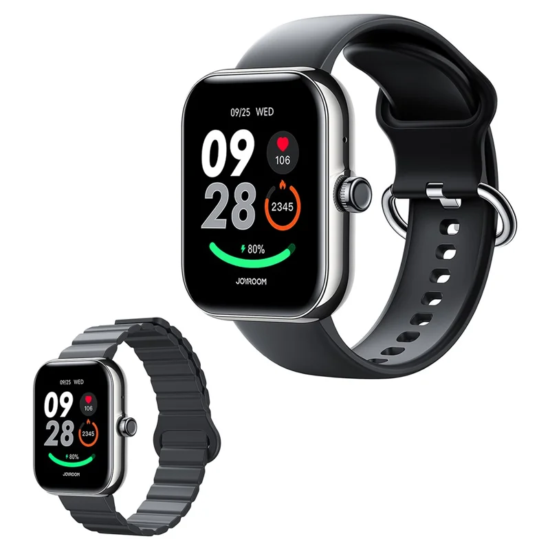 Joyroom Jr-ft5 Plus Smart Watch da 1,96 Pollici Screen Sports Watch Risposta / Chiama - Nero