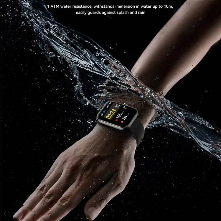 Joyroom Jr-ft5 Plus Smart Watch da 1,96 Pollici Screen Sports Watch Risposta / Chiama - Nero