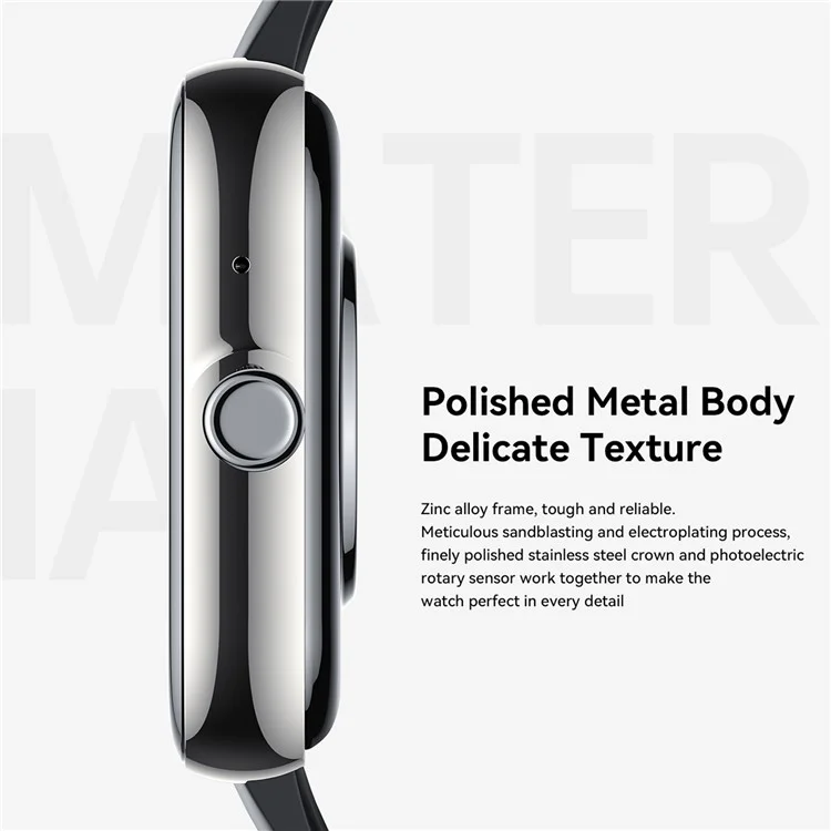 Joyroom Jr-ft5 Plus Smart Watch da 1,96 Pollici Screen Sports Watch Risposta / Chiama - Nero