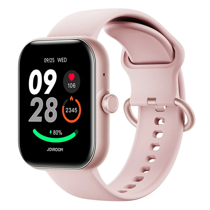 JOYROOM JR-FT5 Plus Smart Watch 1.96-inch Screen Sports Watch Answer / Make Call - Rose Gold