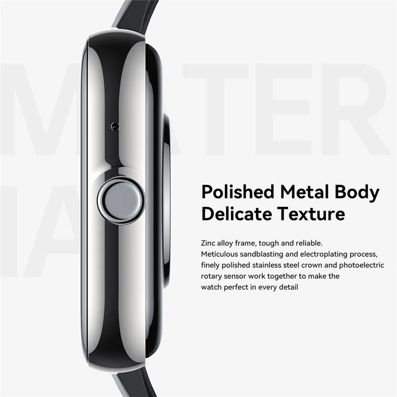 JOYROOM JR-FT5 Plus Smart Watch 1.96-inch Screen Sports Watch Answer / Make Call - Rose Gold