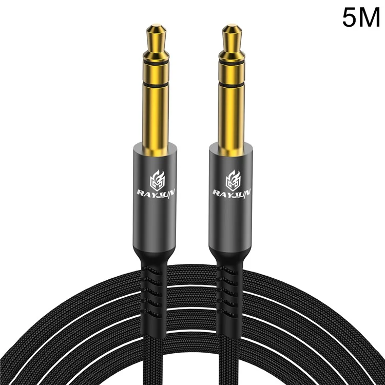 5m 6,35 mm Câble Audio Masculin à Mâle 1 / Câble TRS de 4 Pouces Avec Stéréo Stéréo Sound Quality Plated Jack Pour Guitares Bass Bass Bass