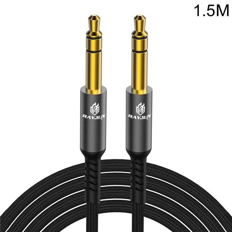 1,5 m 6,35 mm Câble Audio Masculin à Mâle 1 / Câble TRS de 4 Pouces Avec Stéréo Stéréo Sound Quality Plated Jack Pour Guitares Bass Bass Bass
