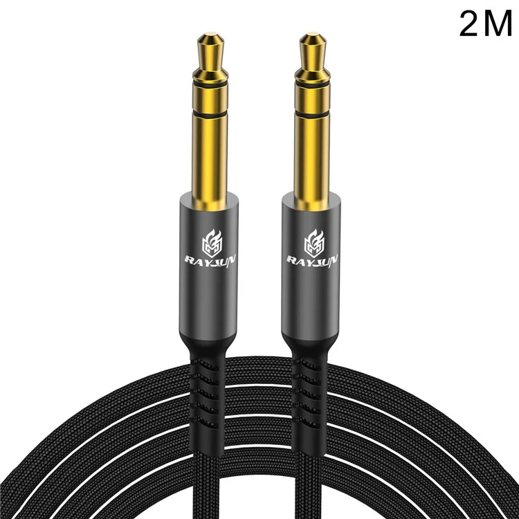 2m 6,35 mm Câble Audio Masculin à Mâle 1 / Câble TRS de 4 Pouces Avec Stéréo Stéréo Sound Quality Plated Jack Pour Guitares Bass Bass Bass