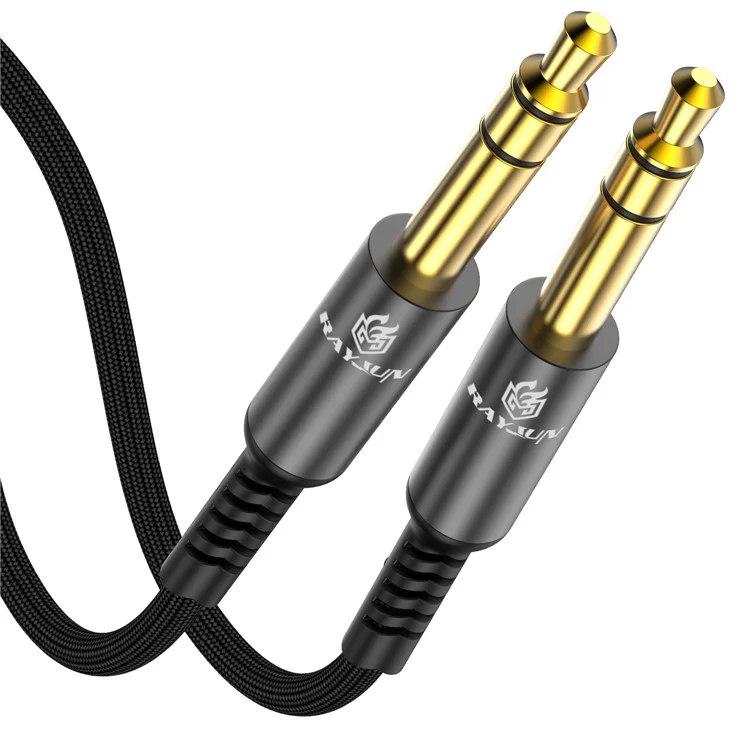 2m 6,35 mm Câble Audio Masculin à Mâle 1 / Câble TRS de 4 Pouces Avec Stéréo Stéréo Sound Quality Plated Jack Pour Guitares Bass Bass Bass