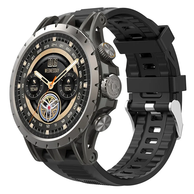 Q85 2+16G 1.43-inch AMOLED Smart Watch 4G SIM Card GPS Positioning Android 8.1 Smart Watch, for Europe Asia Africa