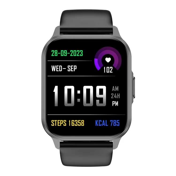 ZW36 1.83-inch Touch Screen Smart Watch Health Monitoring Waterproof Sports Watch - Black