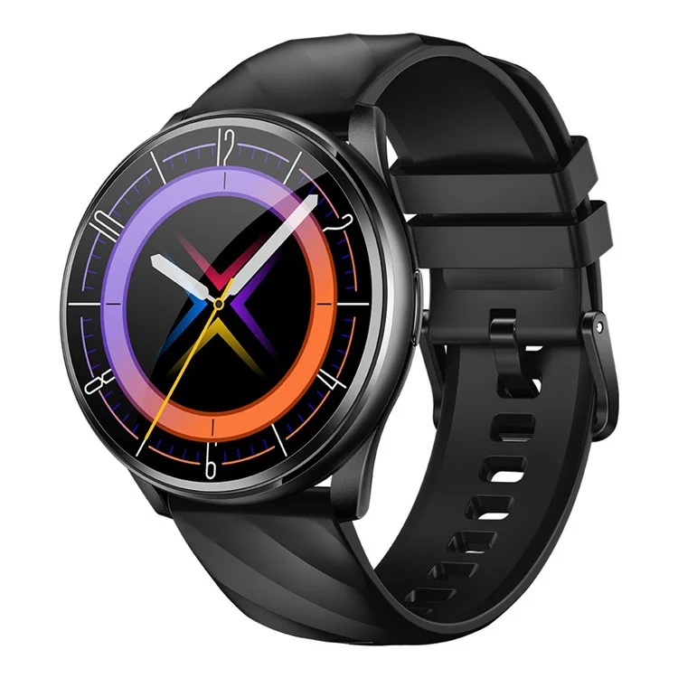 KT77 Bluetooth-compatible Call Smart Watch 1.46-inch Screen Heart Rate Sleep Monitoring Sports Watch - Black