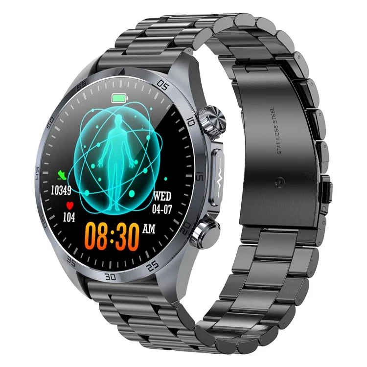 TK29 Steel Strap AMOLED Screen Smart Watch Sleep Health Monitoring Sports Watch